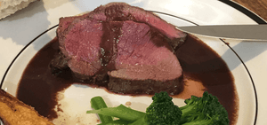 Isabelle's Father's Day Recipe - Venison matched with Rare Black 2017 Cabernet