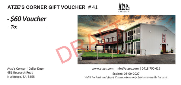 Atze's Corner Gift Voucher - Jacki Richardson