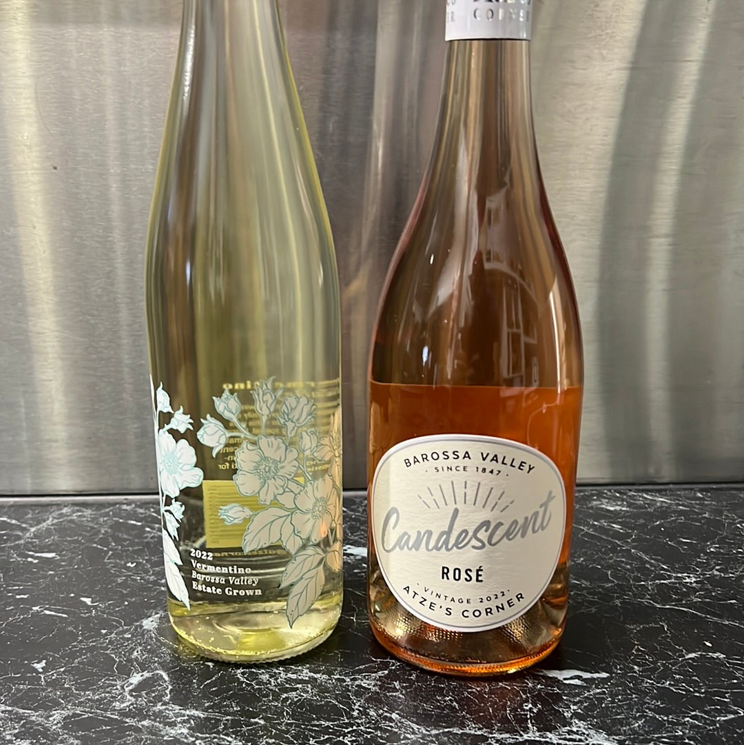 12 bottles Vermentino 2021 & 6 Bottles Candescent Rosé 2022 – Atze's ...
